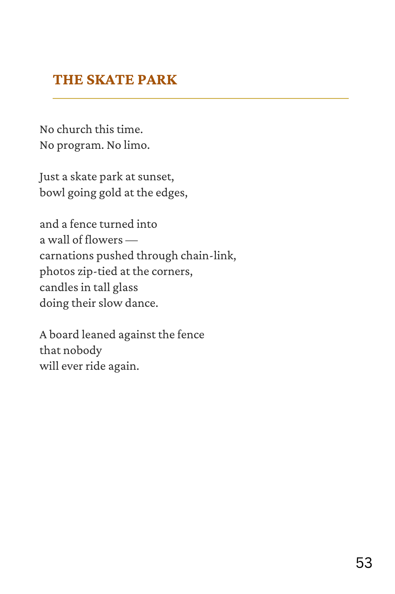 12 O'CLOCK NEVER CAME A Novel in Verse