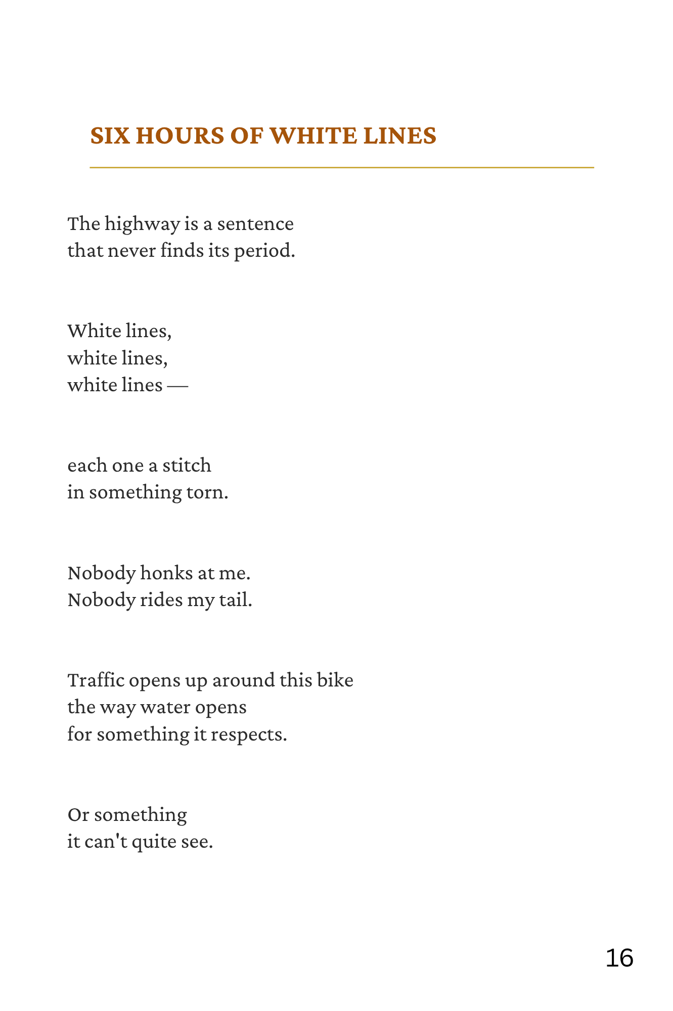 12 O'CLOCK NEVER CAME A Novel in Verse