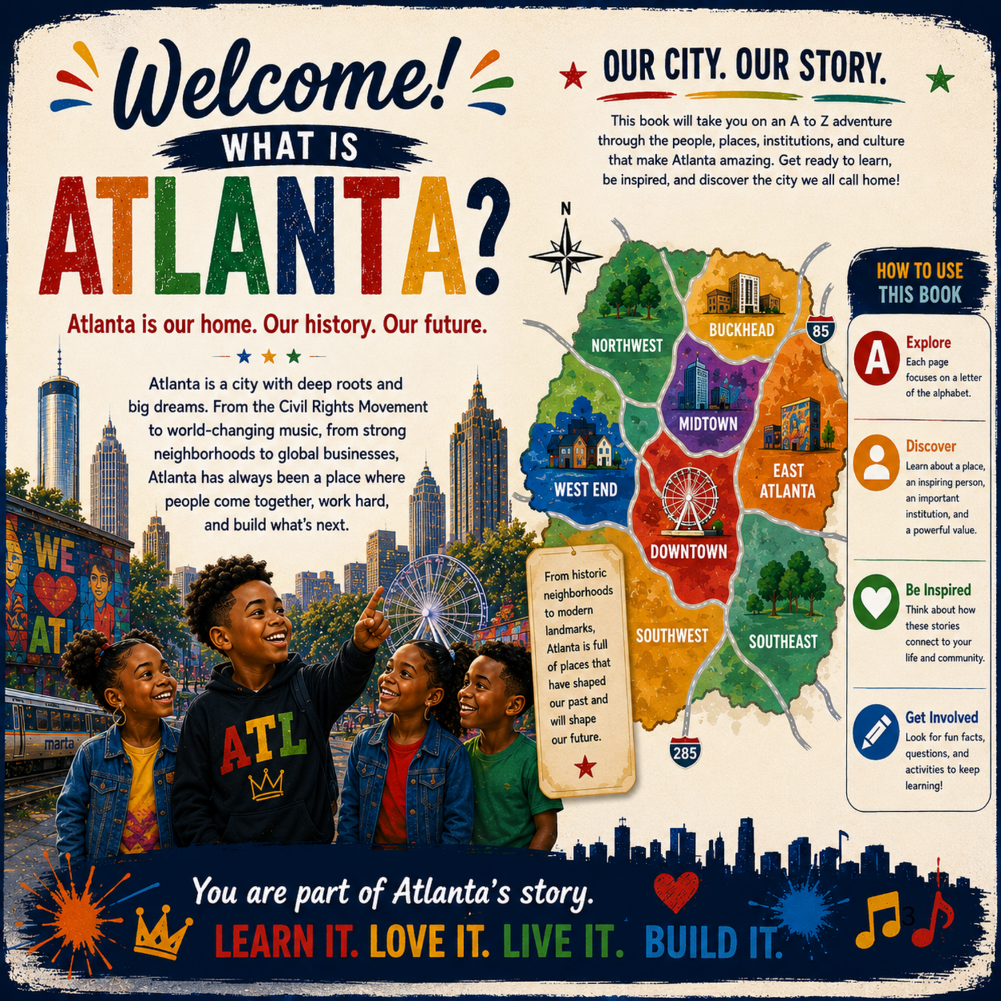 ATLANTA ALPHABETS Built by Dreamers