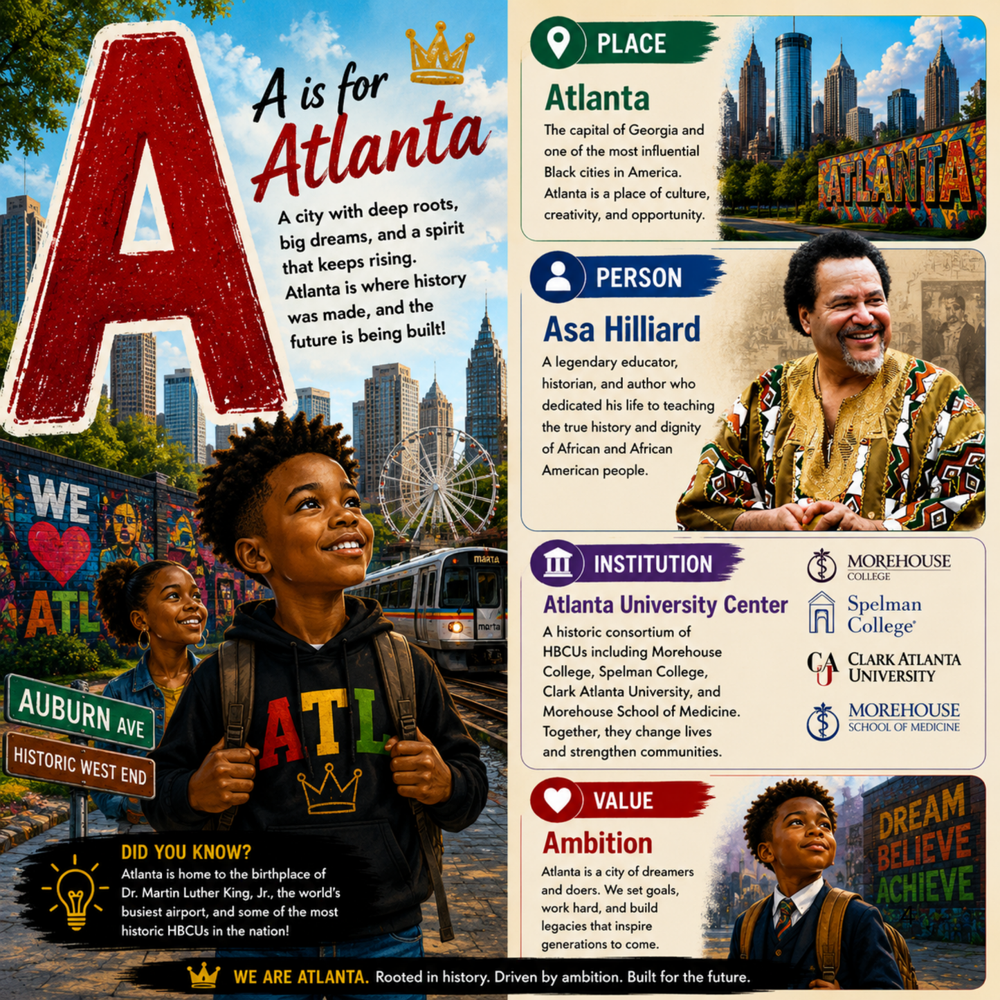ATLANTA ALPHABETS Built by Dreamers