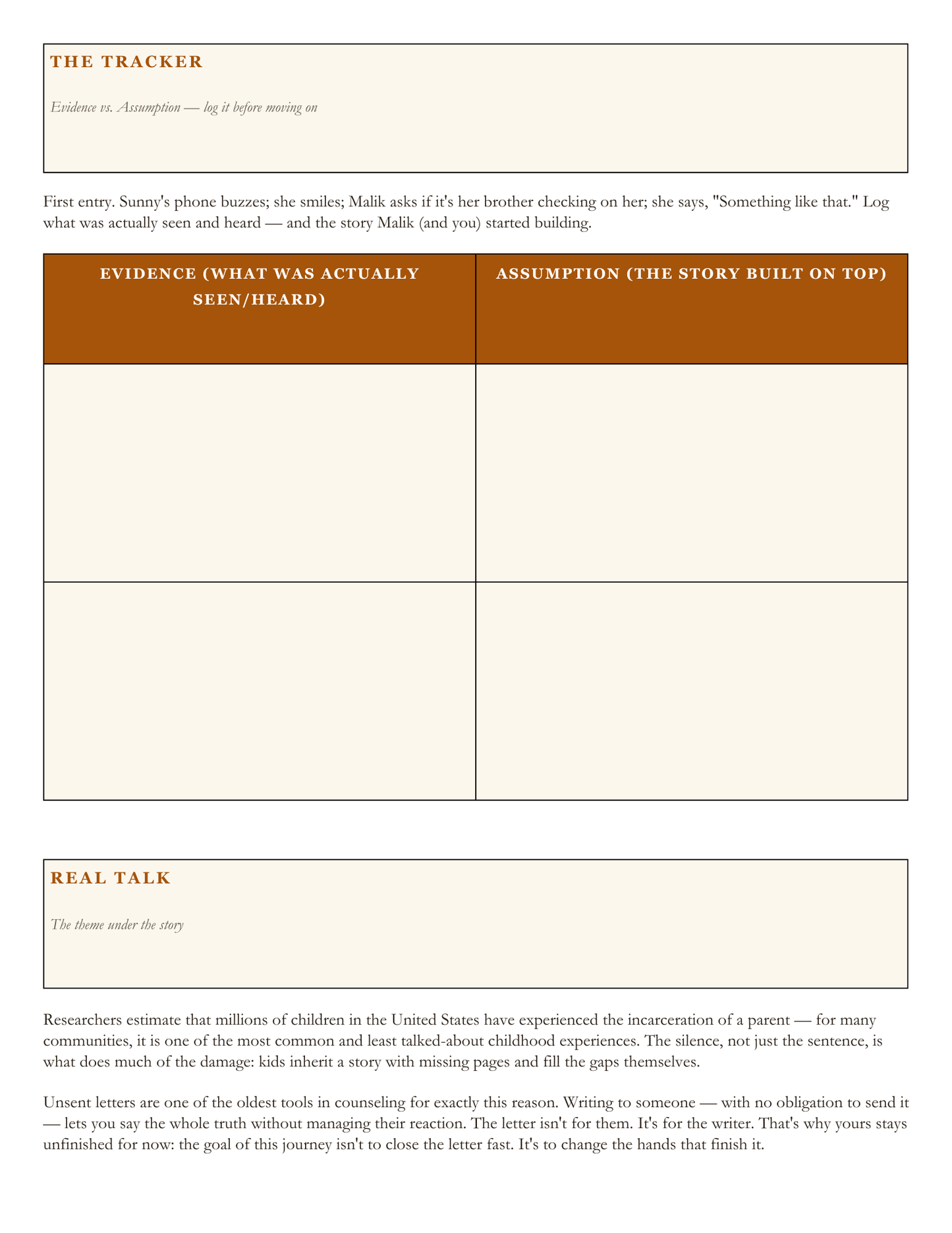 OPEN LENSES: A Memoir from a Shooter — Workbook
