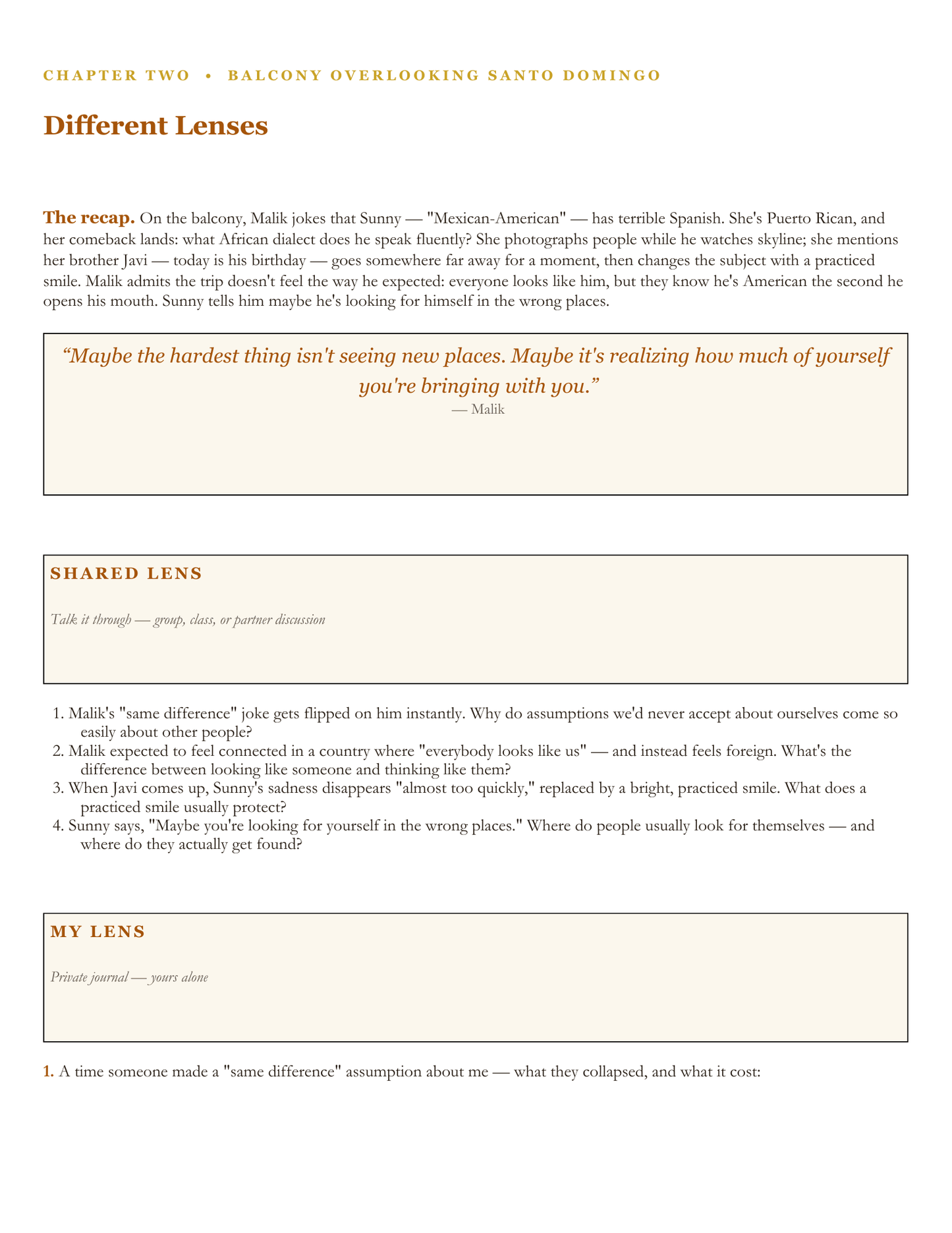 OPEN LENSES: A Memoir from a Shooter — Workbook