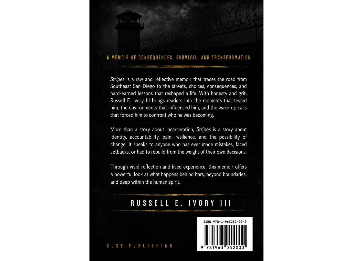 STRIPES: Behind Bars, Beyond Boundaries A Memoir