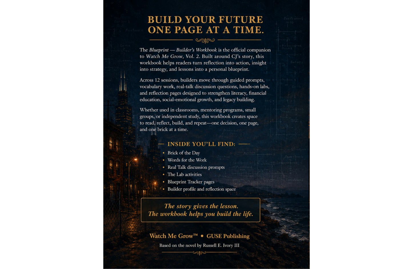 Watch Me Grow The Blueprint: A Guided Workbook